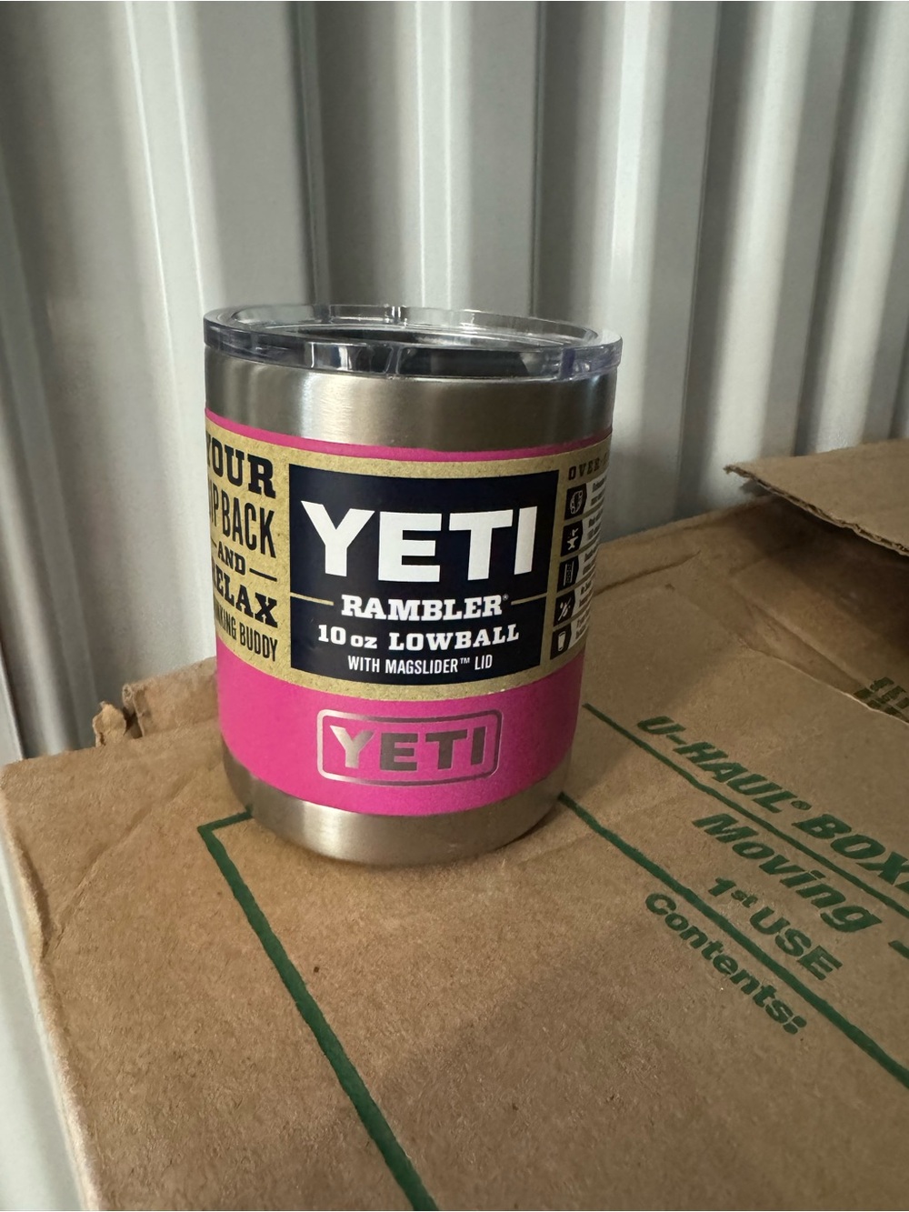 NWT Prickly Pear Pink Yeti 10oz Lowball